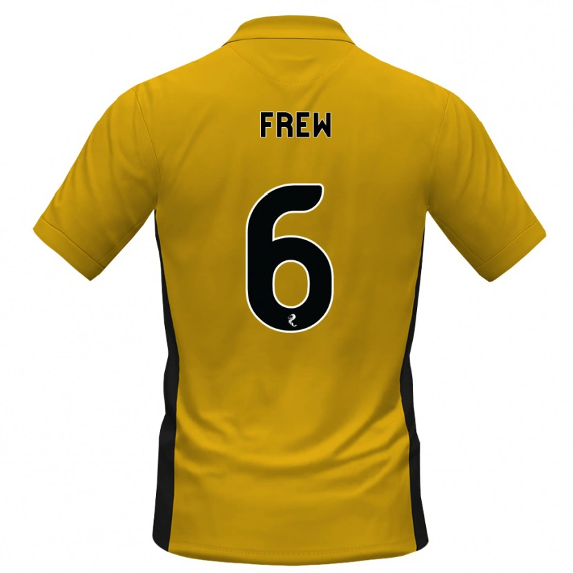 Danxen Herren Natasha Frew #6 Orange Schwarz Heimtrikot Trikot 2026/27 T-Shirt Schweiz
