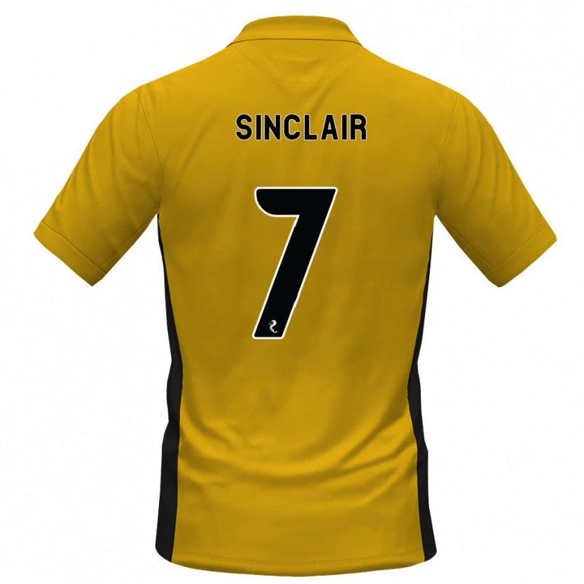 Danxen Herren Tyrese Sinclair #7 Orange Schwarz Heimtrikot Trikot 2026/27 T-Shirt Schweiz
