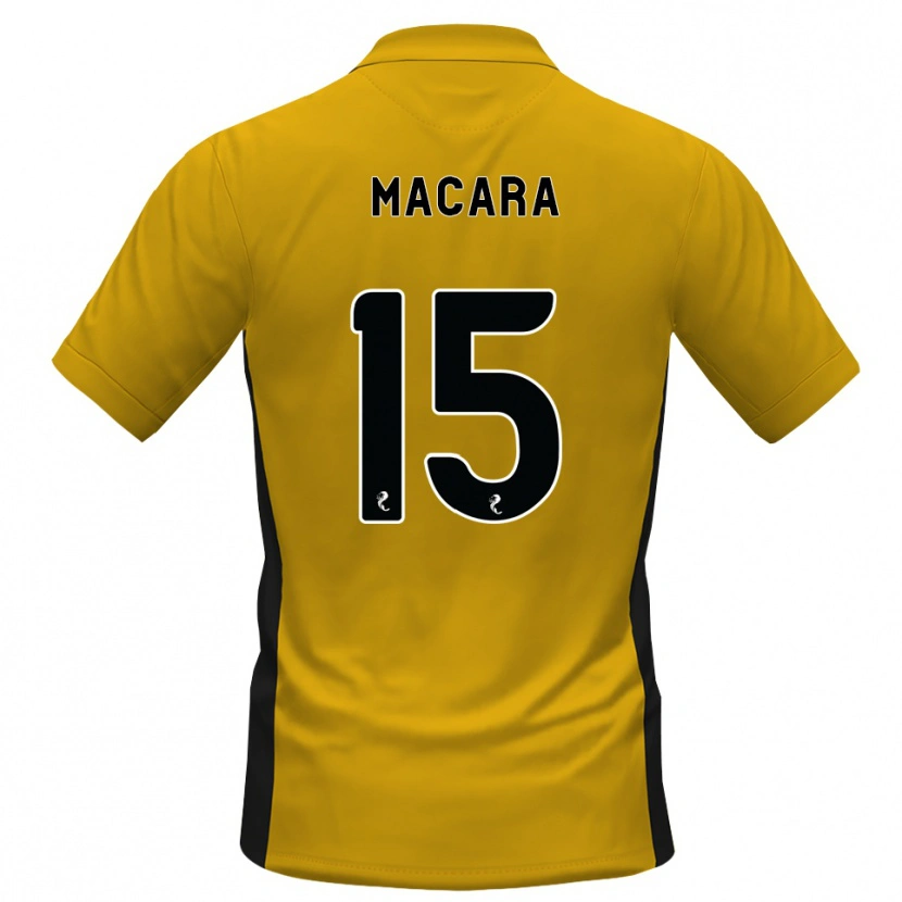 Danxen Herren Elise Macara #15 Orange Schwarz Heimtrikot Trikot 2026/27 T-Shirt Schweiz