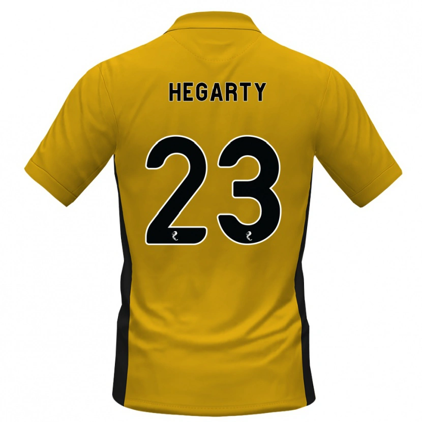 Danxen Herren Nina Hegarty #23 Orange Schwarz Heimtrikot Trikot 2026/27 T-Shirt Schweiz