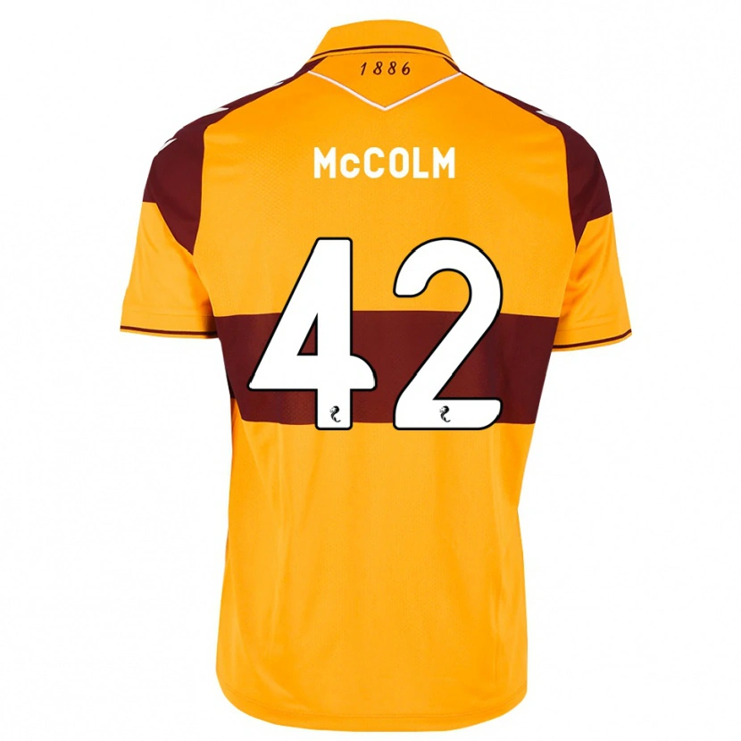 Danxen Herren Rocco Mccolm #42 Maroon Orange Heimtrikot Trikot 2026/27 T-Shirt Schweiz