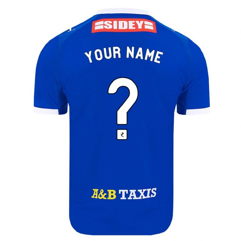 Danxen Herren Ihren Namen #0 Blau Rot Gelb Heimtrikot Trikot 2026/27 T-Shirt Schweiz