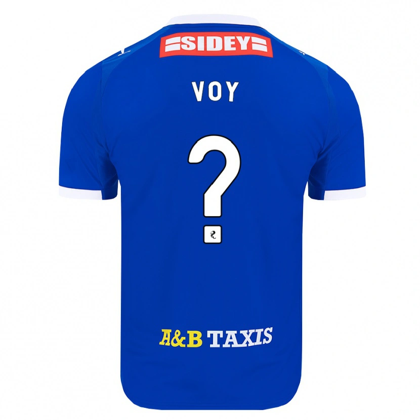 Danxen Herren Cole Voy #0 Blau Rot Gelb Heimtrikot Trikot 2026/27 T-Shirt Schweiz
