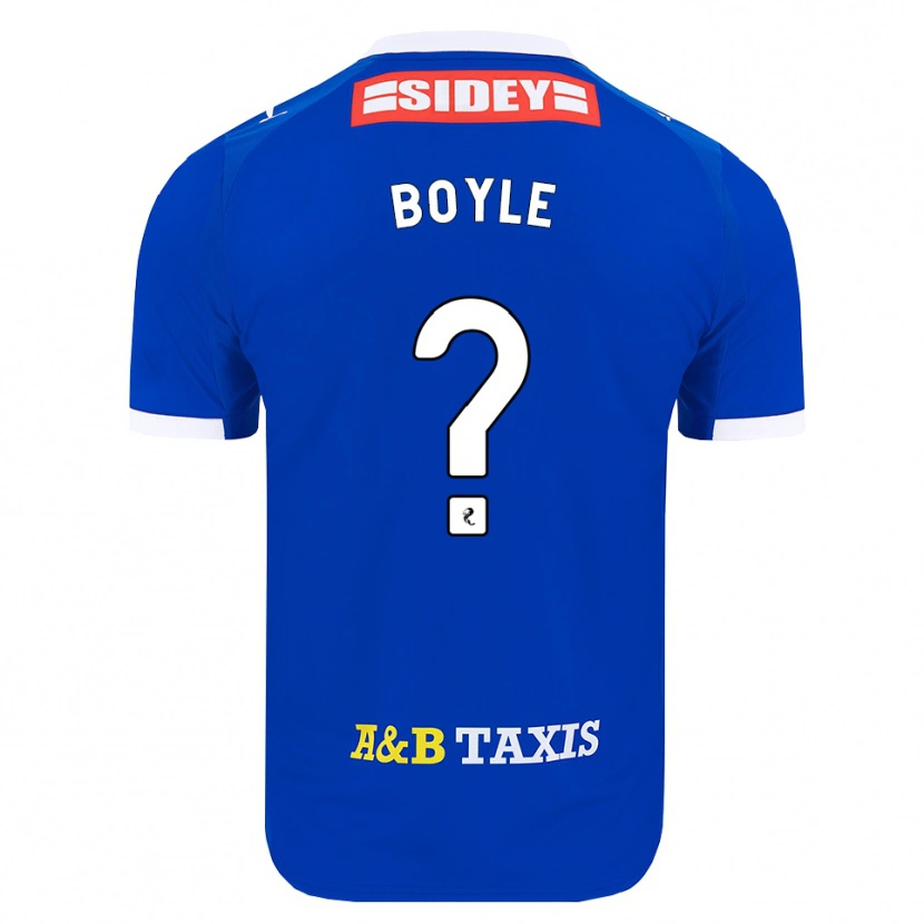 Danxen Herren Callum Boyle #0 Blau Rot Gelb Heimtrikot Trikot 2026/27 T-Shirt Schweiz