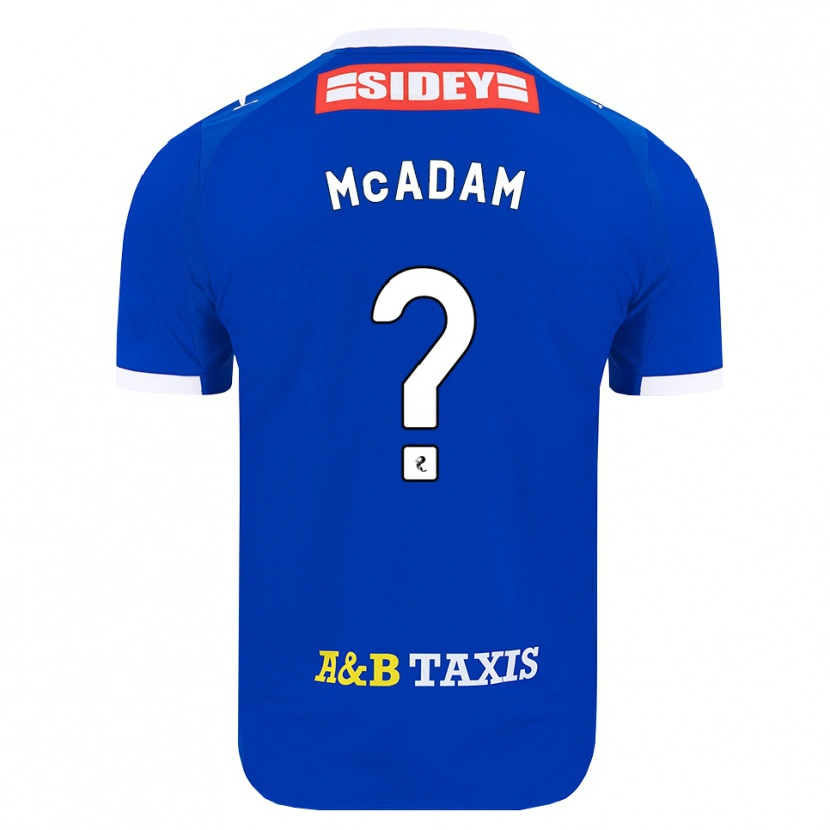Danxen Herren Dougal Mcadam #0 Blau Rot Gelb Heimtrikot Trikot 2026/27 T-Shirt Schweiz