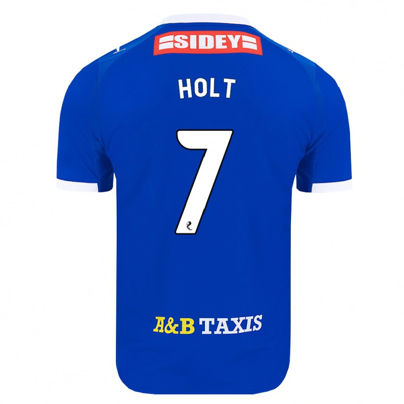 Danxen Herren Jason Holt #7 Blau Rot Gelb Heimtrikot Trikot 2026/27 T-Shirt Schweiz