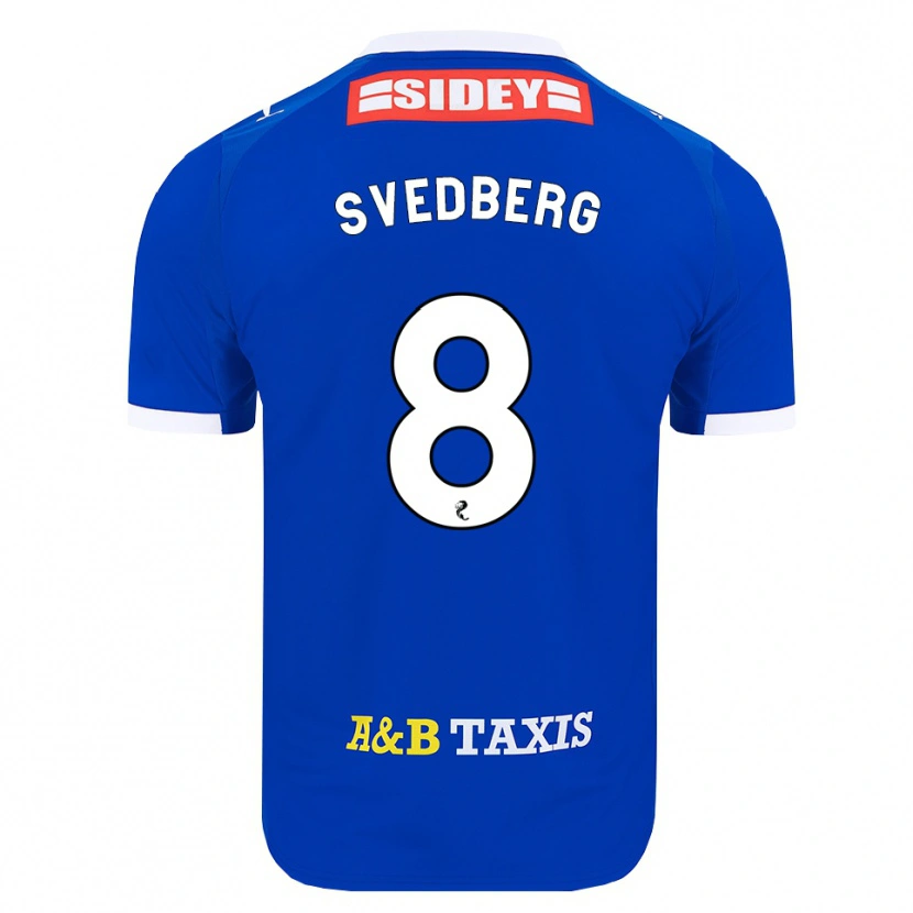 Danxen Herren Jonathan Svedberg #8 Blau Rot Gelb Heimtrikot Trikot 2026/27 T-Shirt Schweiz