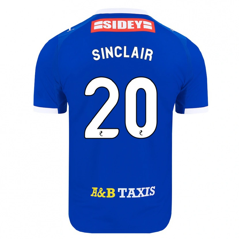 Danxen Herren Ross Sinclair #20 Blau Rot Gelb Heimtrikot Trikot 2026/27 T-Shirt Schweiz