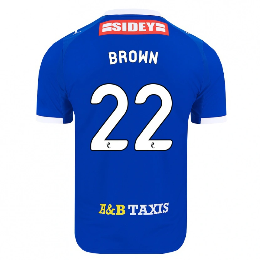 Danxen Herren Cameron Brown #22 Blau Rot Gelb Heimtrikot Trikot 2026/27 T-Shirt Schweiz