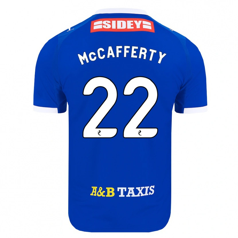 Danxen Herren Eirinn Mccafferty #22 Blau Rot Gelb Heimtrikot Trikot 2026/27 T-Shirt Schweiz