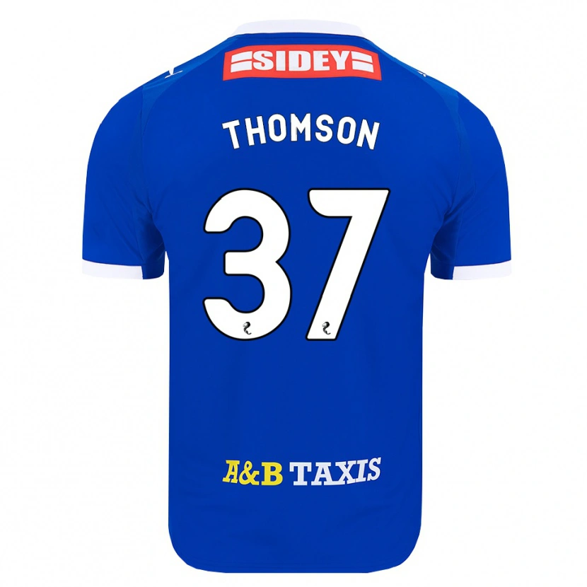 Danxen Herren Kyle Thomson #37 Blau Rot Gelb Heimtrikot Trikot 2026/27 T-Shirt Schweiz