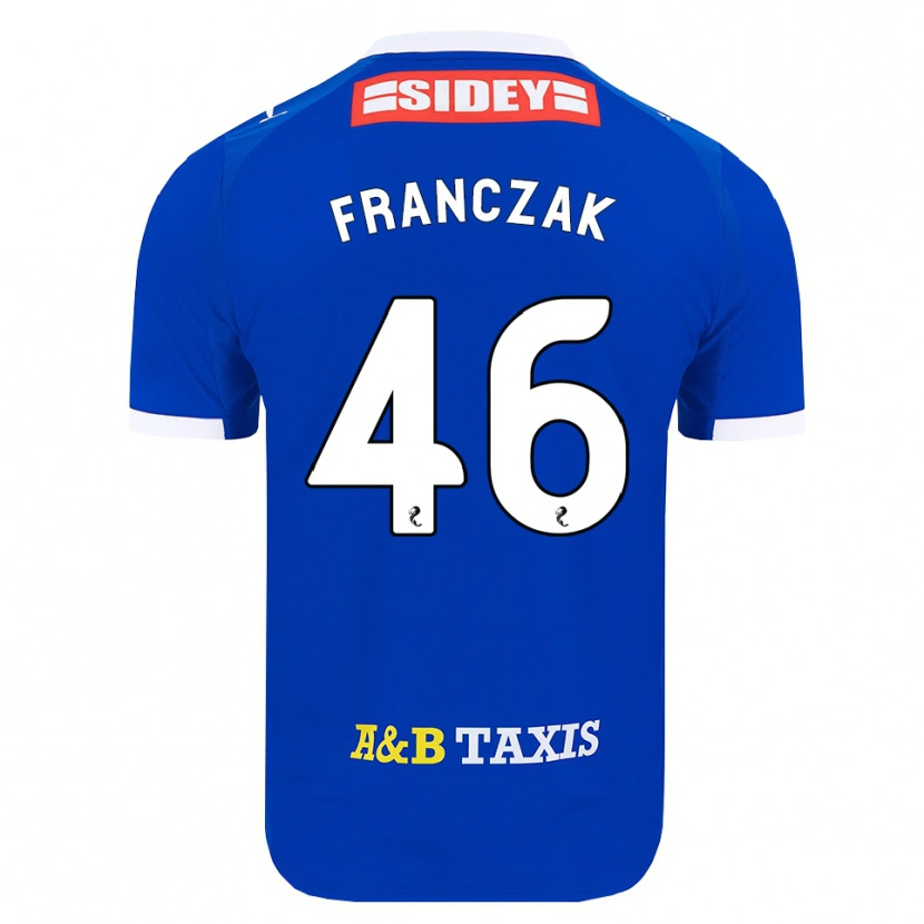Danxen Herren Franciszek Franczak #46 Blau Rot Gelb Heimtrikot Trikot 2026/27 T-Shirt Schweiz