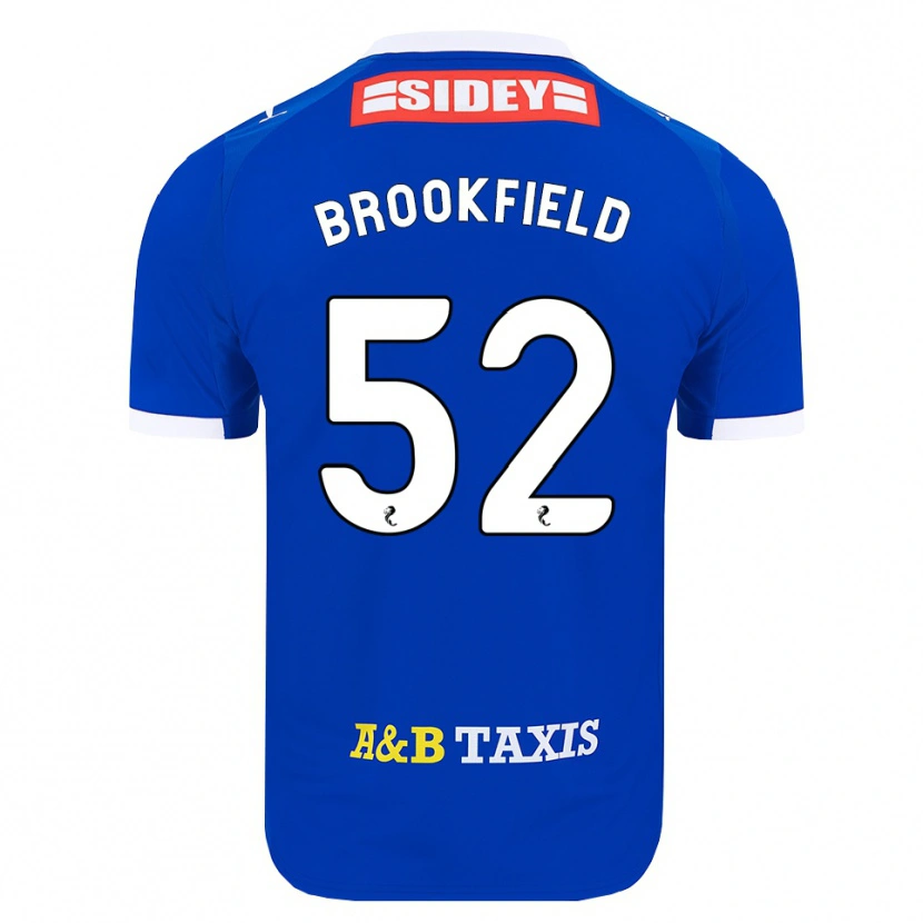 Danxen Herren Arran Brookfield #52 Blau Rot Gelb Heimtrikot Trikot 2026/27 T-Shirt Schweiz