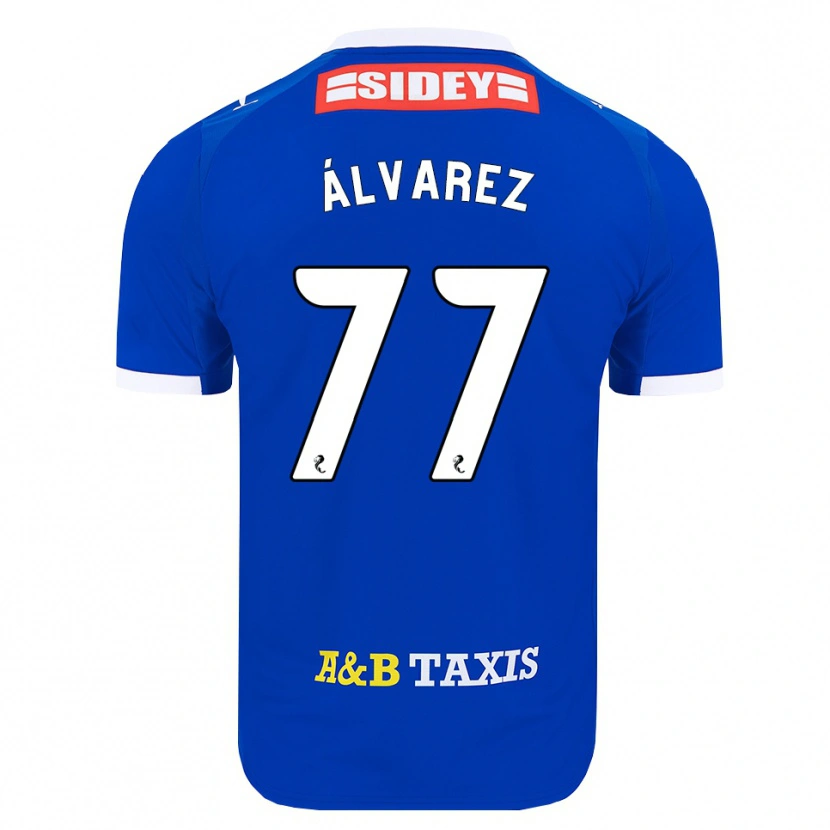 Danxen Herren Unax Álvarez #77 Blau Rot Gelb Heimtrikot Trikot 2026/27 T-Shirt Schweiz