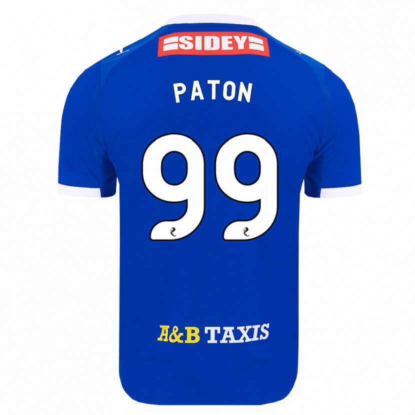 Danxen Herren Ruari Paton #99 Blau Rot Gelb Heimtrikot Trikot 2026/27 T-Shirt Schweiz