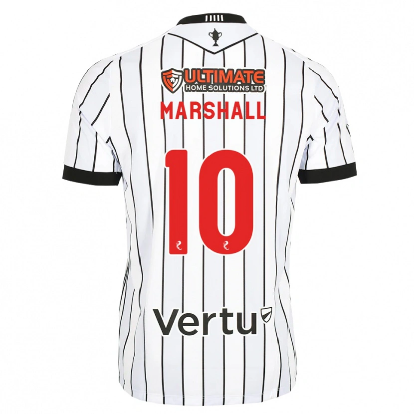 Danxen Herren Lewis Marshall #10 Weiß Schwarz Rot Heimtrikot Trikot 2026/27 T-Shirt Schweiz