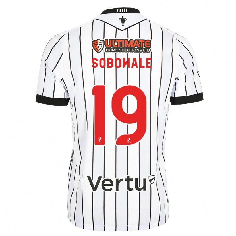 Danxen Herren Tunmise Sobowale #19 Weiß Schwarz Rot Heimtrikot Trikot 2026/27 T-Shirt Schweiz
