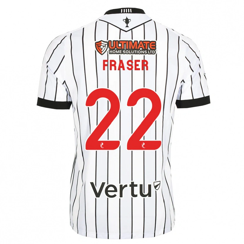 Danxen Herren Marcus Fraser #22 Weiß Schwarz Rot Heimtrikot Trikot 2026/27 T-Shirt Schweiz