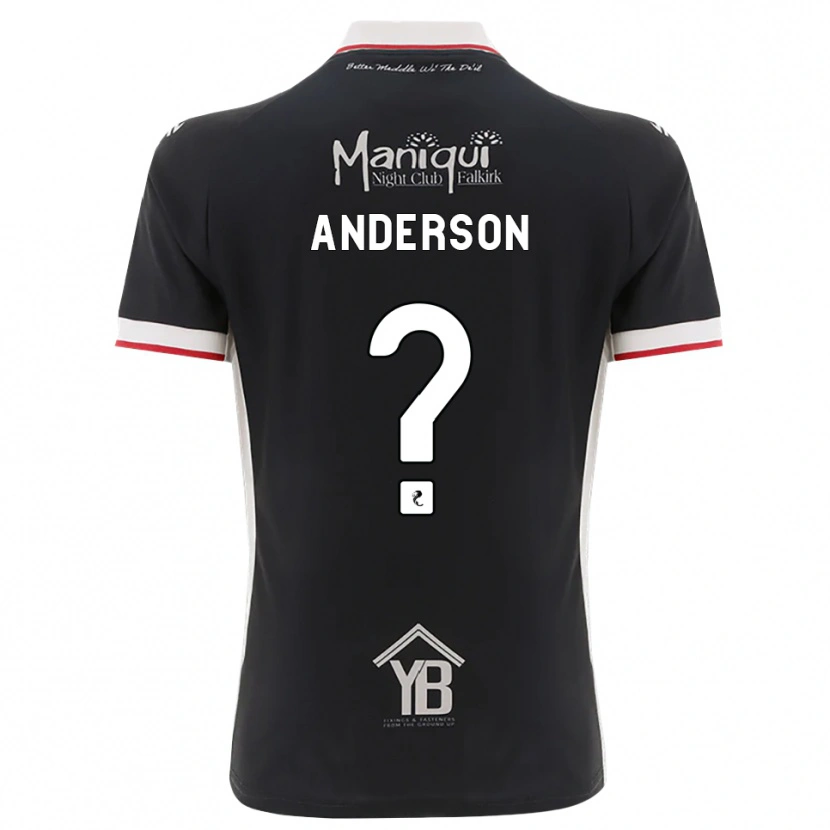 Danxen Herren Brogan Anderson #0 Schwarz Weiß Rot Heimtrikot Trikot 2026/27 T-Shirt Schweiz