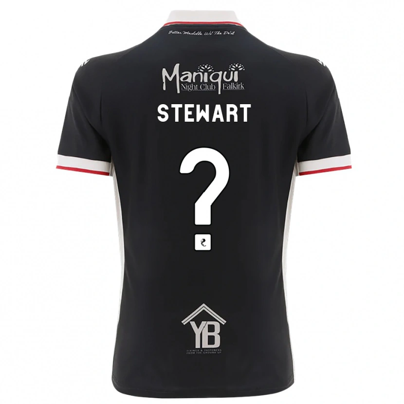 Danxen Herren Ella Stewart #0 Schwarz Weiß Rot Heimtrikot Trikot 2026/27 T-Shirt Schweiz