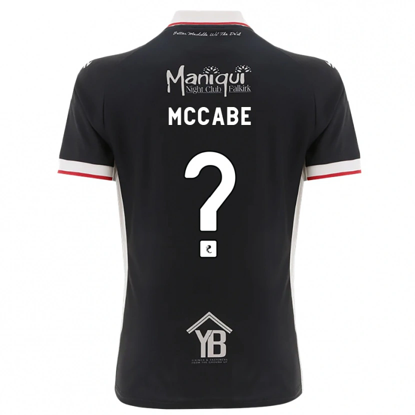 Danxen Herren Karen Mccabe #0 Schwarz Weiß Rot Heimtrikot Trikot 2026/27 T-Shirt Schweiz