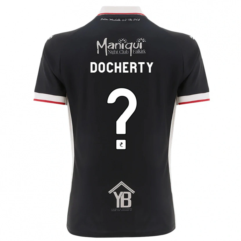 Danxen Herren Rachel Docherty #0 Schwarz Weiß Rot Heimtrikot Trikot 2026/27 T-Shirt Schweiz
