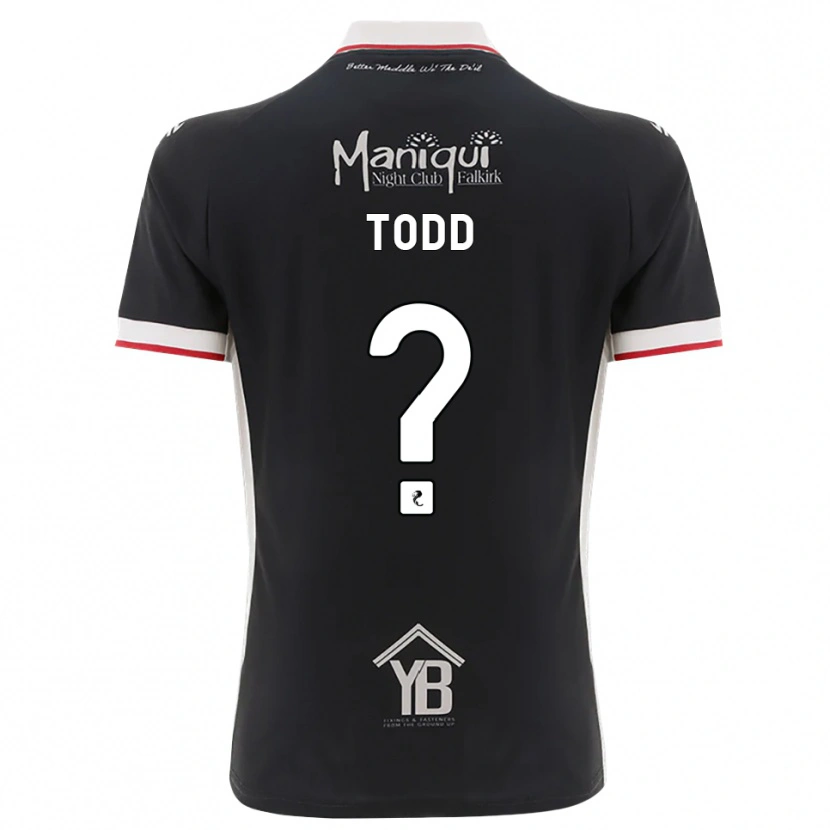 Danxen Herren Shannon Todd #0 Schwarz Weiß Rot Heimtrikot Trikot 2026/27 T-Shirt Schweiz