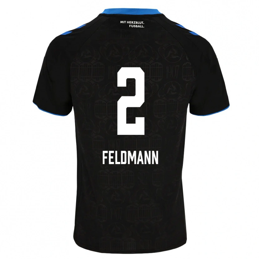 Danxen Herren Ole Feldmann #2 Schwarz Weiß Rot Heimtrikot Trikot 2026/27 T-Shirt Schweiz