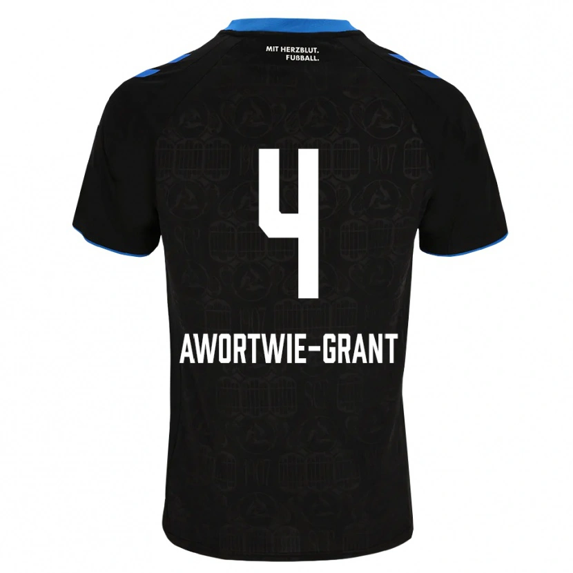 Danxen Herren Nyamekye Awortwie-Grant #4 Schwarz Weiß Rot Heimtrikot Trikot 2026/27 T-Shirt Schweiz