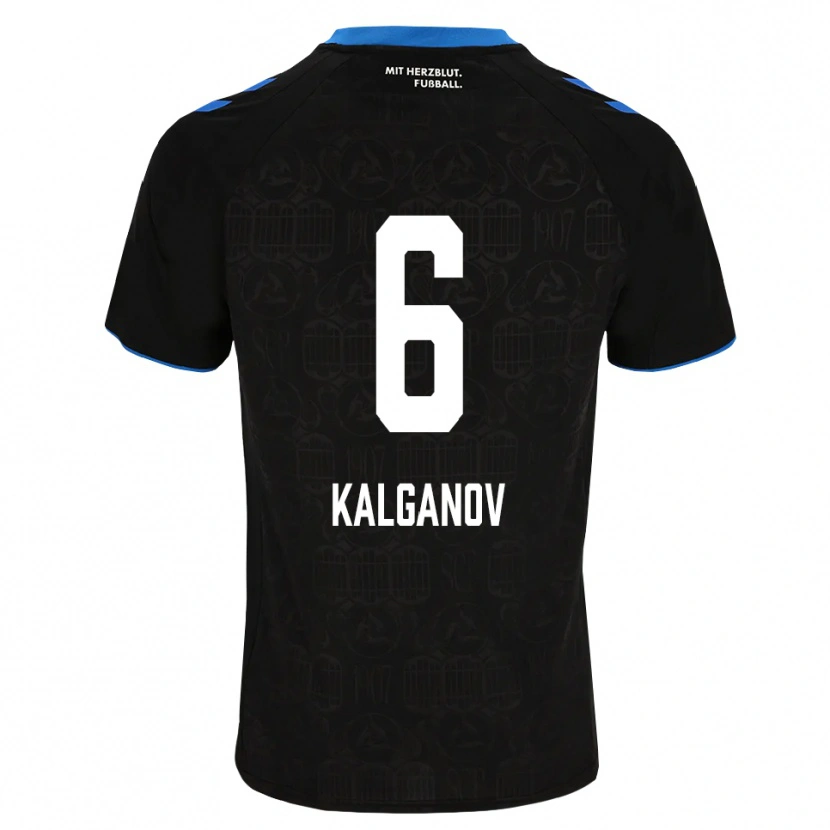 Danxen Herren Levin Kalganov #6 Schwarz Weiß Rot Heimtrikot Trikot 2026/27 T-Shirt Schweiz