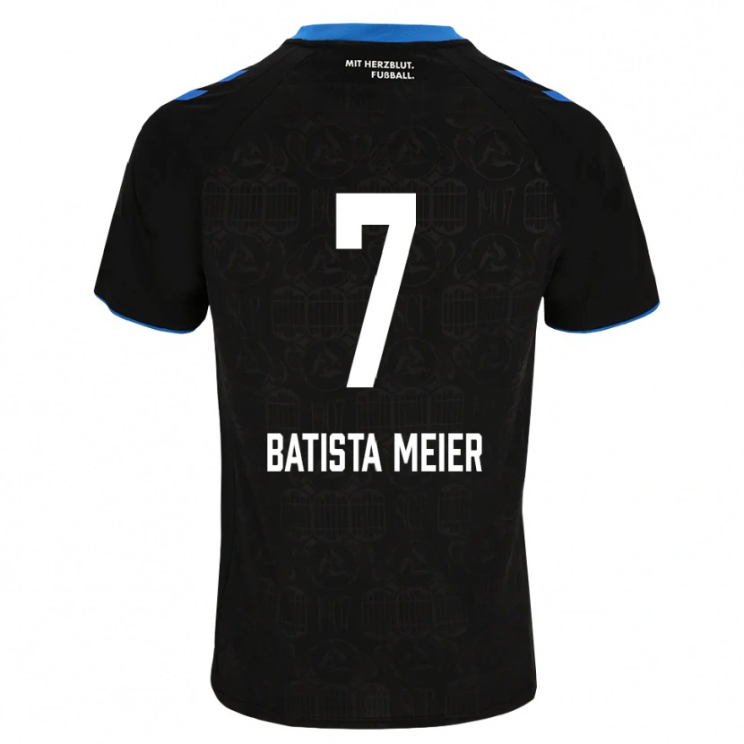 Danxen Herren Oliver Batista Meier #7 Schwarz Weiß Rot Heimtrikot Trikot 2026/27 T-Shirt Schweiz