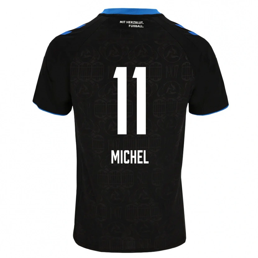 Danxen Herren Sven Michel #11 Schwarz Weiß Rot Heimtrikot Trikot 2026/27 T-Shirt Schweiz