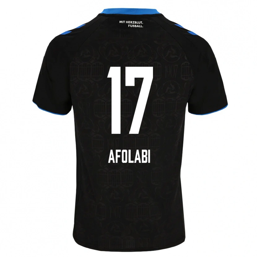 Danxen Herren Gentil Afolabi #17 Schwarz Weiß Rot Heimtrikot Trikot 2026/27 T-Shirt Schweiz
