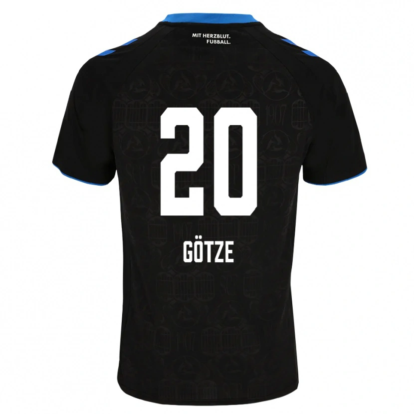 Danxen Herren Felix Götze #20 Schwarz Weiß Rot Heimtrikot Trikot 2026/27 T-Shirt Schweiz