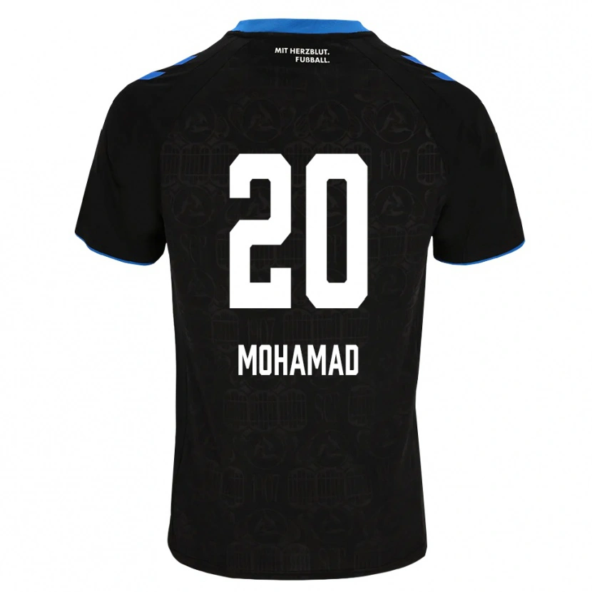 Danxen Herren Hassan Mohamad #20 Schwarz Weiß Rot Heimtrikot Trikot 2026/27 T-Shirt Schweiz