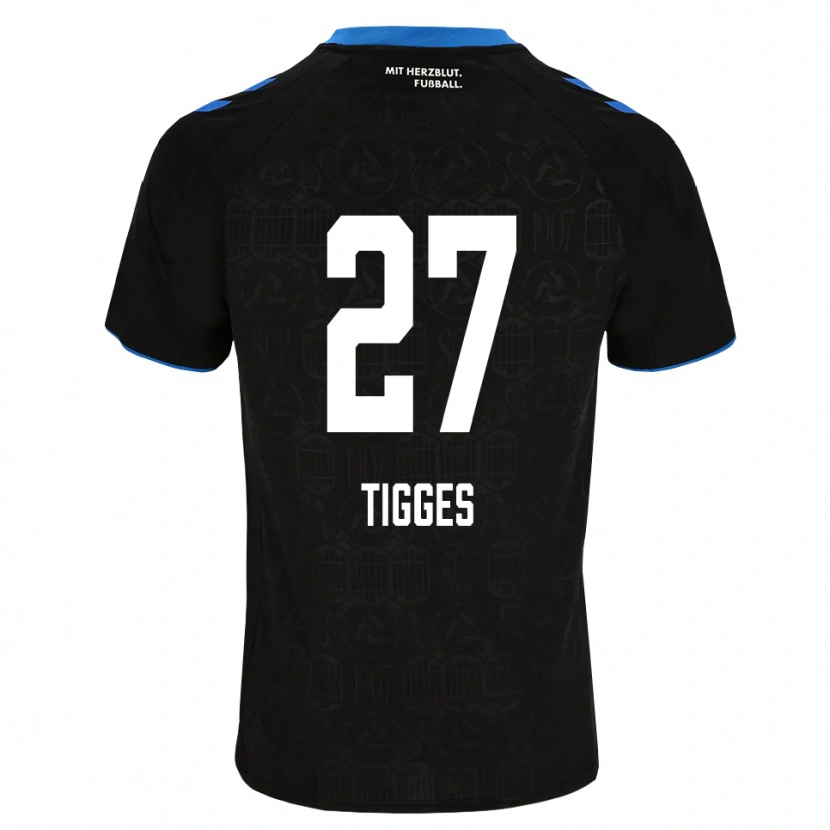 Danxen Herren Steffen Tigges #27 Schwarz Weiß Rot Heimtrikot Trikot 2026/27 T-Shirt Schweiz