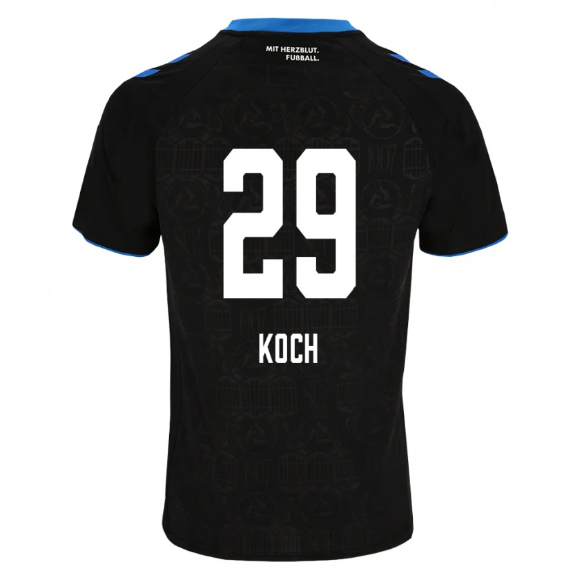 Danxen Herren Henrik Koch #29 Schwarz Weiß Rot Heimtrikot Trikot 2026/27 T-Shirt Schweiz