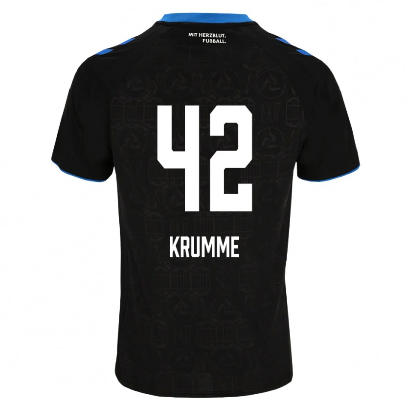 Danxen Herren Kevin Krumme #42 Schwarz Weiß Rot Heimtrikot Trikot 2026/27 T-Shirt Schweiz