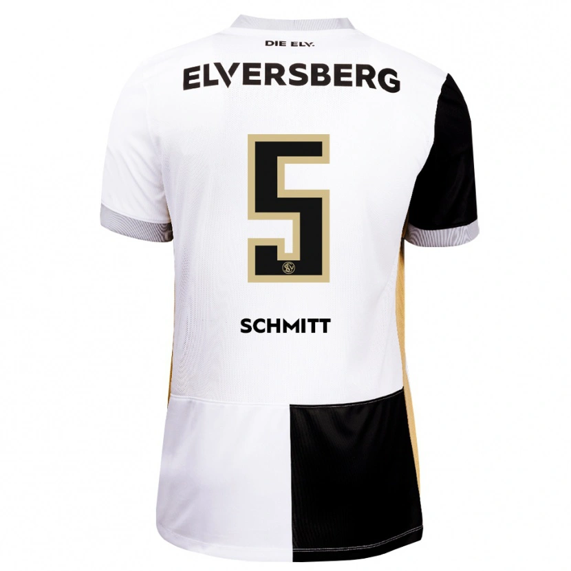 Danxen Herren Leon Schmitt #5 Schwarz Weiß Braun Heimtrikot Trikot 2026/27 T-Shirt Schweiz