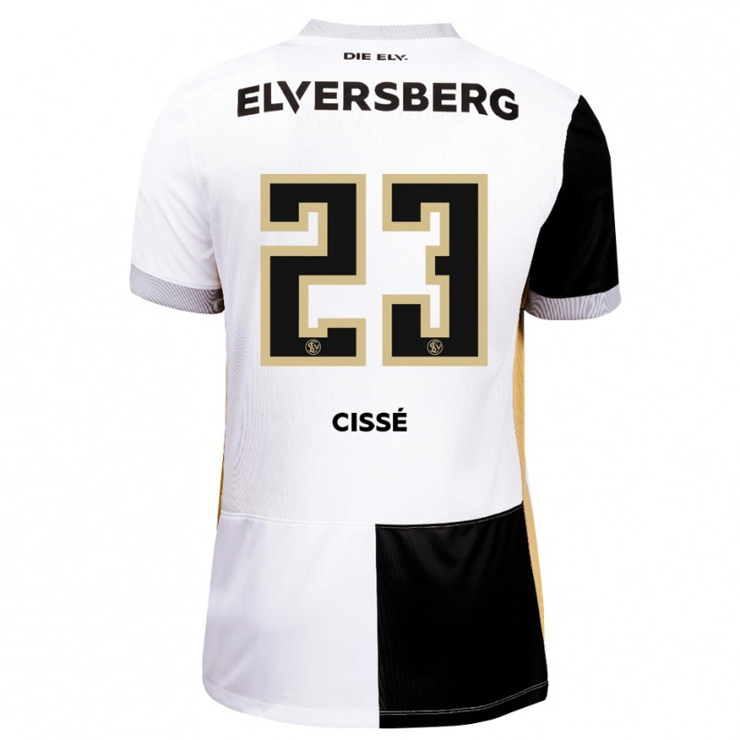 Danxen Herren Salif Cissé #23 Schwarz Weiß Braun Heimtrikot Trikot 2026/27 T-Shirt Schweiz