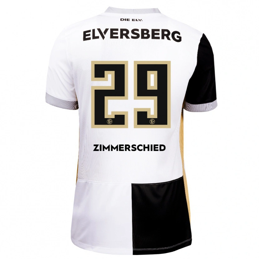 Danxen Herren Tom Zimmerschied #29 Schwarz Weiß Braun Heimtrikot Trikot 2026/27 T-Shirt Schweiz
