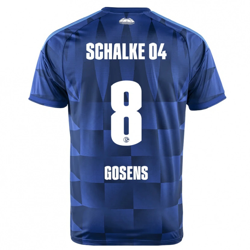 Danxen Herren Robin Gosens #8 Dunkelblau Gelb Weiß Heimtrikot Trikot 2026/27 T-Shirt Schweiz