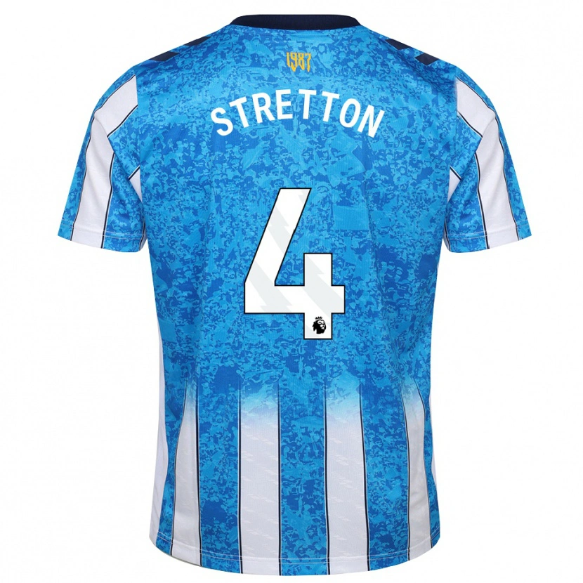 Danxen Herren Mackenzie Stretton #4 Weiß Blau Orange Heimtrikot Trikot 2026/27 T-Shirt Schweiz