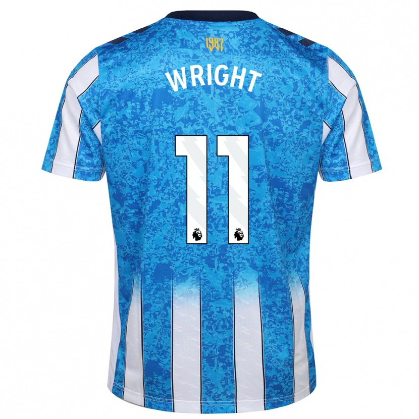Danxen Herren Haji Wright #11 Weiß Blau Orange Heimtrikot Trikot 2026/27 T-Shirt Schweiz
