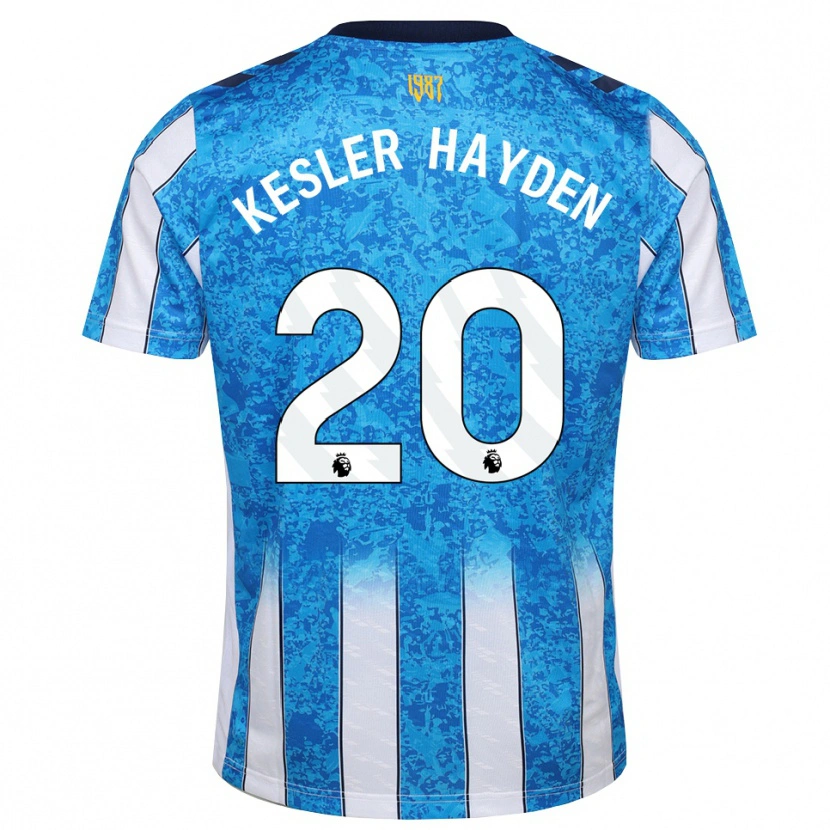 Danxen Herren Kaine Kesler-Hayden #20 Weiß Blau Orange Heimtrikot Trikot 2026/27 T-Shirt Schweiz