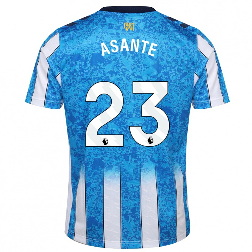 Danxen Herren Brandon Thomas-Asante #23 Weiß Blau Orange Heimtrikot Trikot 2026/27 T-Shirt Schweiz