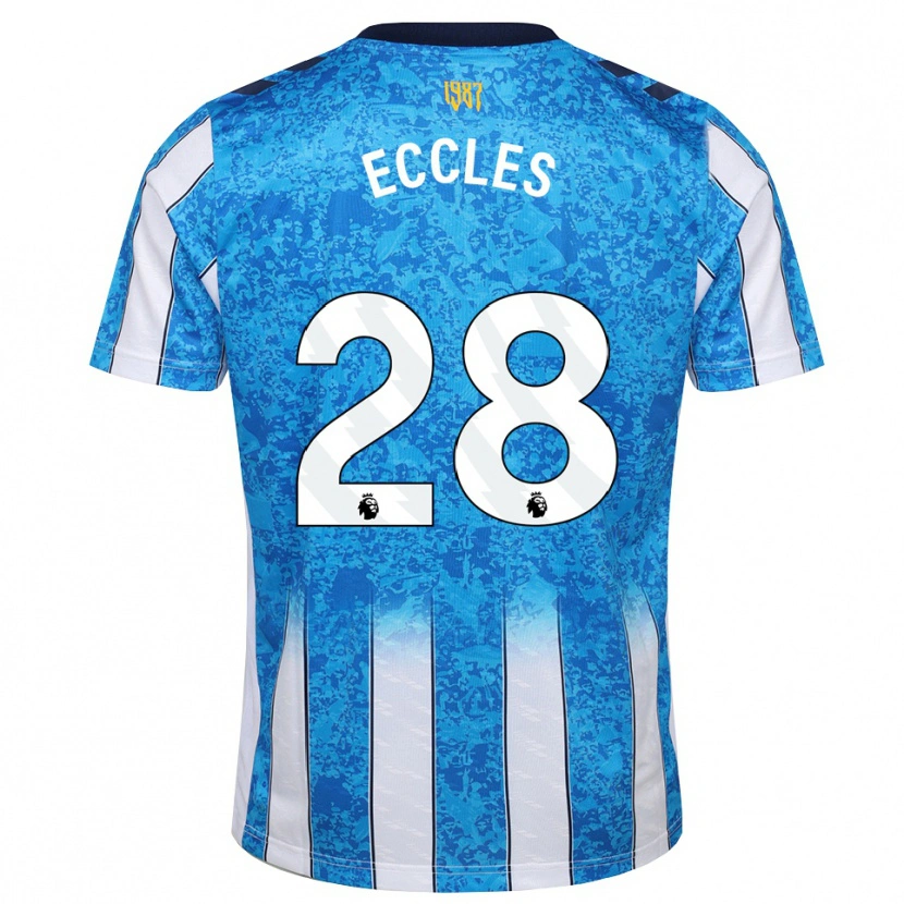 Danxen Herren Josh Eccles #28 Weiß Blau Orange Heimtrikot Trikot 2026/27 T-Shirt Schweiz