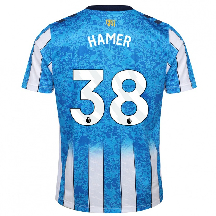 Danxen Herren Gustavo Hamer #38 Weiß Blau Orange Heimtrikot Trikot 2026/27 T-Shirt Schweiz