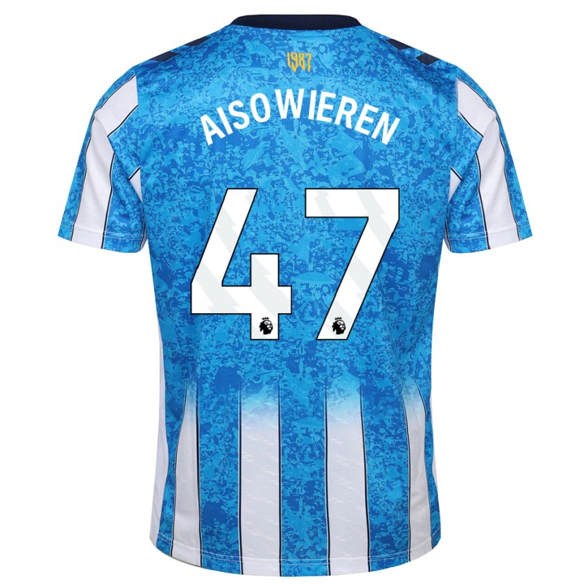Danxen Herren Evan Eghosa Aisowieren #47 Weiß Blau Orange Heimtrikot Trikot 2026/27 T-Shirt Schweiz