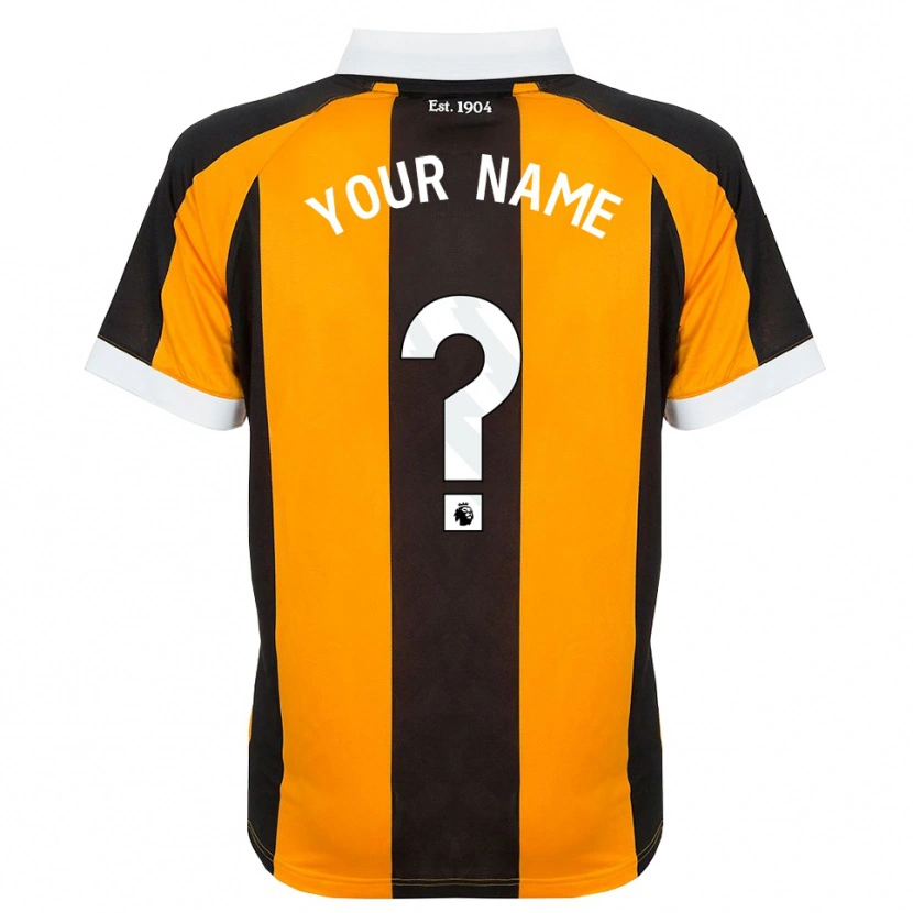 Danxen Herren Ihren Namen #0 Orange Schwarz Weiß Heimtrikot Trikot 2026/27 T-Shirt Schweiz